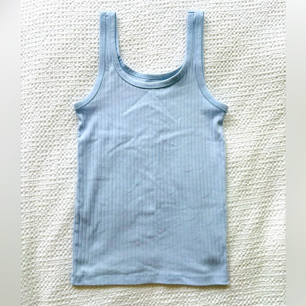 Aerie wide-ribbed tank top